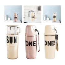 Travel Toothbrush Cup 3 in 1 Toothbrush Holder for Dorm