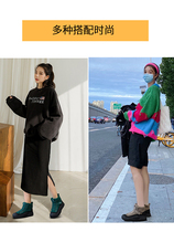 New snow boots for women warm thick soles and lightweight 2023 autumn and winter new versatile Martin boots plus velvet thickened short boots