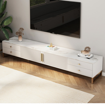 TV cabinet modern minimalist living room home 2023 new floor-standing light luxury small apartment coffee table TV cabinet combination