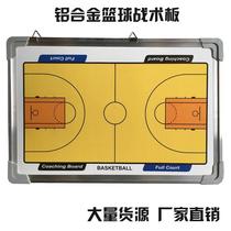 Aluminum Alloy Basketball Tactics Board Basketball Coach Command Board Basketball Game Tactics Book with Magnetic Erasable