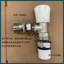 Qixing 25PPR temperature control valve home improvement project radiator valve manual angle straight radiator 6 temperature control valve