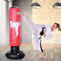 Internet celebrity childrens fitness inflatable boxing column vertical sandbag tumbler youth taekwondo Sanda home training