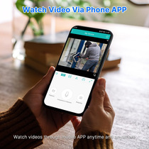 Outdoor 8x zoom 4K binocular camera wireless WFII ball machine HD night vision home mobile phone remote monitoring