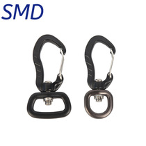 7075 hammock hook aviation aluminum dog buckle dog chain buckle backpack buckle key chain outdoor carabiner rope safety buckle