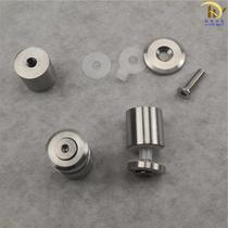 Stainless steel railing stair glass handrail accessories external wall glass nail column glass fixed glass hanging