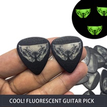 5 50 Pack 0 71mm Luminous Guitar Picks Celluloid Plectrum De