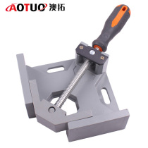 Discount on large quantities Right Angle Clamp 90° Angle Clamp Woodworking Hole Punch Fixed Tool Photo Frame Right Angle Clamp Hole Punch