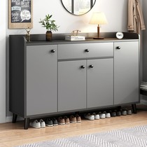 Shoe cabinet for home door simple and modern 2024 new hot model large capacity simple shoe rack for entry outside the corridor