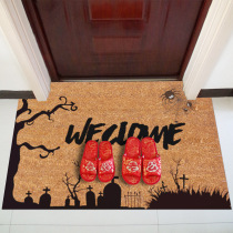 Doormat Rubber Carpet Floor Mat Living Room Bedroom Wear-Resistant Dirty-Resistant Door Mat Water-Absorbent Anti-Slip Foot Mat Customized Tropical