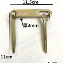 Old-fashioned door nose wooden door box buckle through panel door latch door latch door bolt lock buckle padlock iron latch door buckle