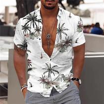 ch 5xl Short Sleeve Fashion Tops Tee Shirt Men Blouse Camisa