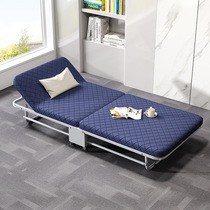 Folding sheet single nap bed double portable office nap bed hospital accompanying bed simple bed hotel extra bed