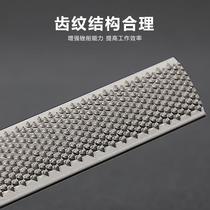 High-quality 8-inch four-in-one steel and wood file flat semicircular plate woodworking fitter integrated file multi-function file