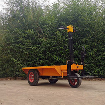 Chengde warehouse logistics factory electric multi-functional push-type electric flatbed truck small electric flatbed