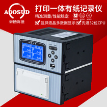 1 2 3 4 printing integrated recorder pressure recorder flow paper recorder temperature and humidity recorder