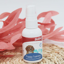 Bioline Puppy Training Agent Pet Dog Positioning Defecation Induction Spray Finger Inducement Liquid 50ml Supplies