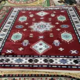 Этнический лебедь, утепленный квадратный брендовый ковер, этнический стиль