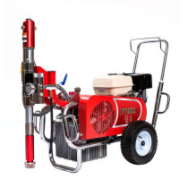 Chengde thick and thin exterior wall steel structure putty anti-cracking mortar machine multi-functional spray mortar machine