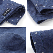 Cotton culture Xinjiang cotton mens underwear pure cotton boxer briefs mens large size cotton antibacterial boxer briefs breathable mid-waist