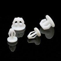 Produces direct sales of PC material plastic anchor staples acrylic aluminum substrate buckle patch clip feet transparent staples