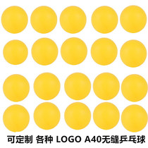Universal wordless table tennis ball for lottery activities special table tennis props game entertainment bagged table tennis balls
