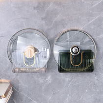 Household food-grade kitchen punch-free wall-mounted pot lid rack countertop chopping board rack cutting board placement rack spatula bracket