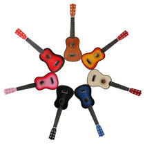 IRIN 21-inch small guitar wooden childrens travel guitar toy multi-color beginners lightweight folk guitar