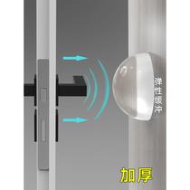 Sliding door stopper door stopper door stopper windproof door handle anti-collision pad wall suction door top door blocking bedroom mute