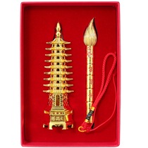 5OH3 Wenchang Tower desk ornaments 13th floor Wenchang pen pendant 9th floor office study living room decoration work