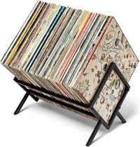 Vinyl record storage rack CD record display rack cross-border European style detachable magazine storage rack