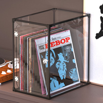 Vinyl record rack LP storage box record box LP vinyl cabinet solid wood acrylic series storage