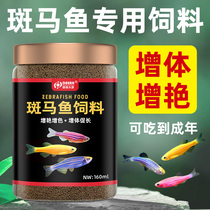 Zebrafish feed fish food small particles traffic light fish special small fish white cloud gold silk butterfly wing zebrafish food