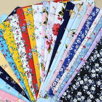 Impermeable printed chiffon fabric micro-elastic chiffon fabric summer drapey floral skirt hair accessories dress clothing fabric
