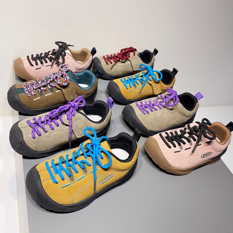 French Uamtor New Autumn Mountain-Style Children's Outdoor Casual Shoes Dopamine Soft-Soled Lightweight Versatile Hiking Shoes