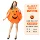 Halloween trẻ em trang phục bí ngô trang phục bé gái trang phục bé trai người lớn cosplay quần áo mẫu giáo khu vực biểu diễn