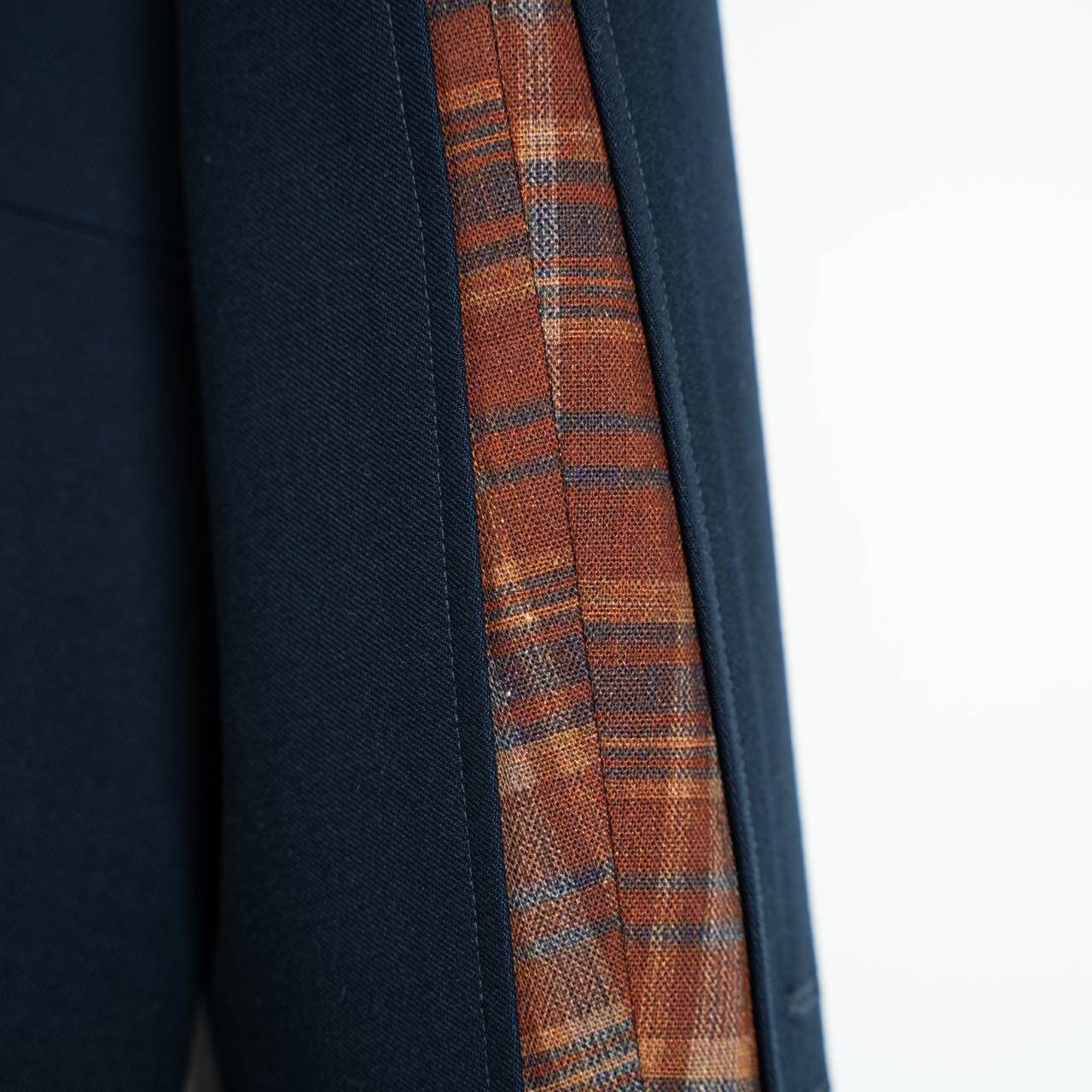 Теперь маткаси CDG девушка плед цвет hit сращивание дизайн смысл пальто костюм 