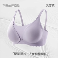 Feng Xin Purple-[Двойная пряжка для стабильной поддержки большой груди]