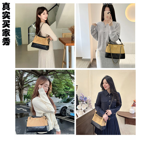 CHARLIE&KELLI bag women's 2026 new chain shoulder crossbody bag advanced autumn and winter handheld tote bag