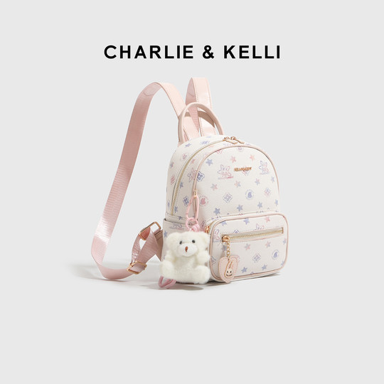 CHARLIE&KELLI2026 new niche style backpack casual girls backpack travel versatile school bag