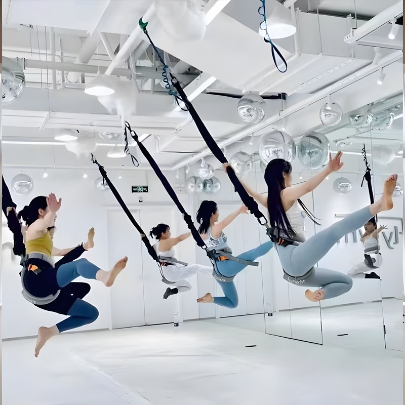 High-Altitude Bungee Elastic Rope, Aerial Yoga Rope, Hanging Flying Sports Rope, Dance Fitness Bungee Vitality Belt High-Altitude Bungee Elastic Rope, Aerial Yoga Rope, Hanging Flying Sports Rope, Dance Fitness Bungee Vitality Belt