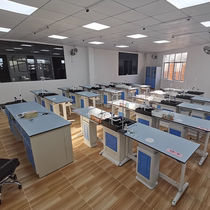 School New-type aluminium plastic-physical chemical biological experimental table teachers table primary and secondary school preparation room operating table scientific table