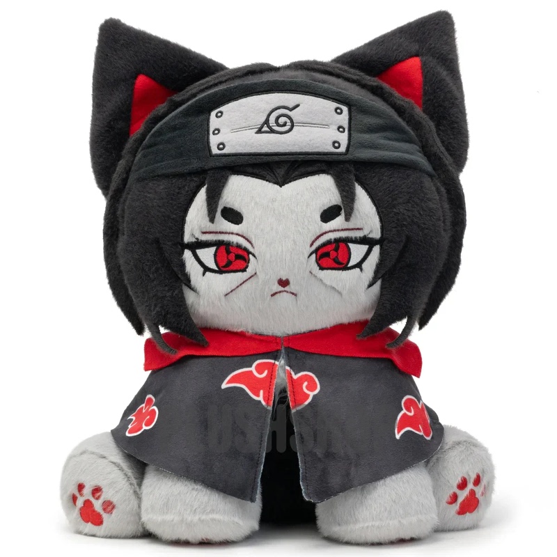 Naruto Itachi Uchiha Plush Doll Cat Series Sitting Height Approximately 43cm Naruto Itachi Uchiha Plush Doll Cat Series Sitting Height Approximately 43cm