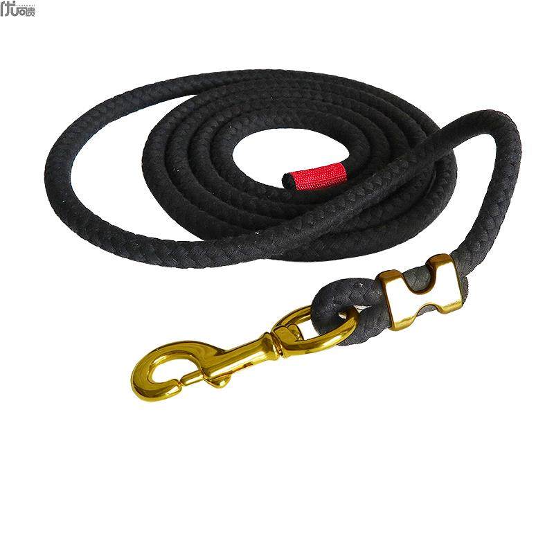 Pure cotton holding horse rope diameter 14 to 15 mm brass large hook and rope clip pet Rama rope tail wrapping-Taobao