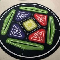 E Dance to Fame Dance Mat Single Carpet E Dance to Fame Dance Machine Double Floor Mat Practice Home Mat
