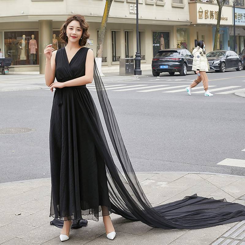  135 long (It is recommended to be above 170 or more)+Jim Wicker Black shawl (excluding skirts)   + $4.95 