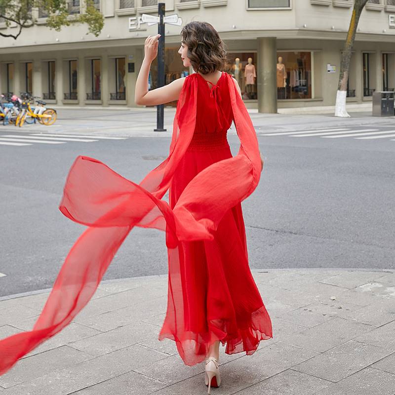  135 long (It is recommended to be above 170 or more)+Jinche Wrinkle Red Ribbon (excluding skirts)   + $2.20 