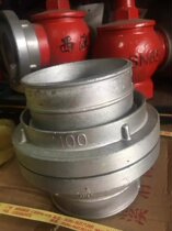 DN100 high mail casting water tie button * 4 inch fire hose to pick up * water hose connector * Chengdu fire equipment