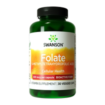 Swanson Swanson active folate 400mcg pregnant pregestational early nutrition 4th generation men and women folate