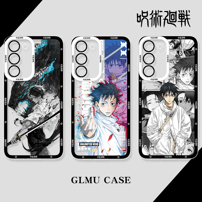 Yiguyu Tai Samsung A54 Phone Case Galaxy S24 Plus Suitable for S23 Ultra Jujutsu Kaisen S22+ Anime S21 Fe Pure Love War God A22 Female 15 Male Note20 Personalized A15 Trendy