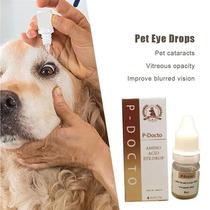 Pet Cataract Eye Drops Cat Dog Keratitis Improve Blurred Vis